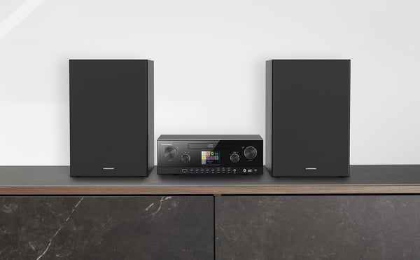 Grundig CMS 5000 BT Home audio micro system 100 W Sort