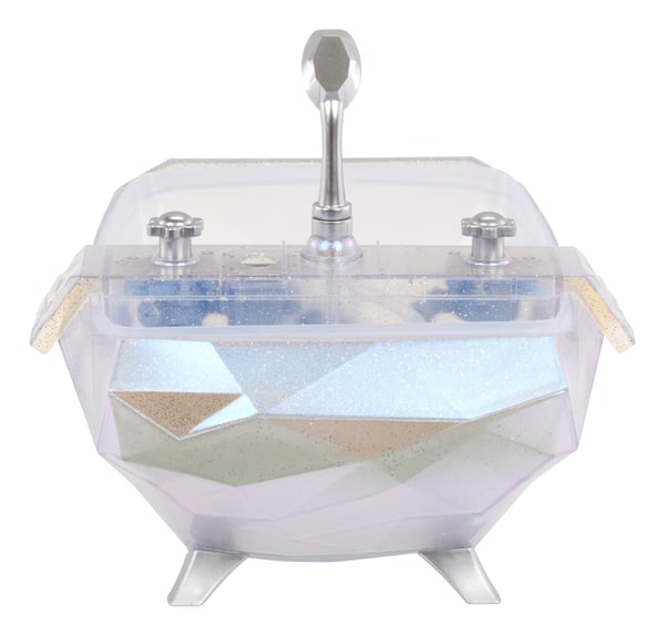 Glitter Babyz Color Change Bubbling Bathtub Dukker, badekar