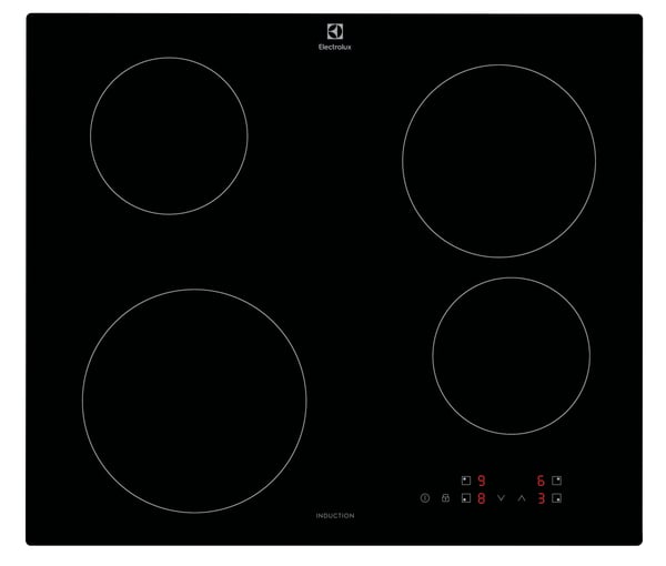 Electrolux EIB60424C Musta Kiinteä 60 cm Keittoalueinduktioliesi 4 alue(tta)
