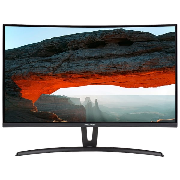 MEDION P52720 tietokoneen litteä näyttö 68,6 cm (27") 1920 x 1080 pikseliä Full HD LCD Musta