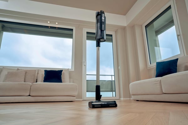 Hoover HF610P 011 Sauvaimuri Akku Kuiva EPA Pussiton 0,7 L 660 W Musta, Metallinen 4 ah