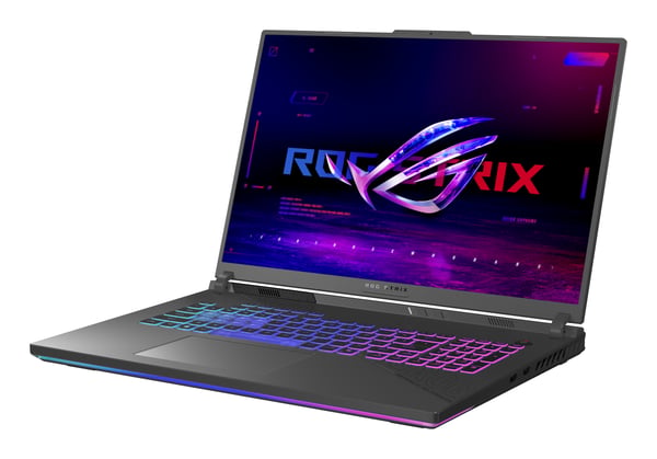 ASUS ROG Strix G18 G814PM-S9012W AMD Ryzen™ 9 7940HX Laptop 45,7 cm (18") 2.5K 16 GB DDR5-SDRAM 1 TB SSD NVIDIA GeForce RTX 5060 Wi-Fi 6E (802.11ax) Windows 11 Home Grå QWERTY Hollandsk