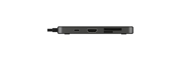 ICY BOX IB-DK4025-CPD Kabel USB 3.2 Gen 1 (3.1 Gen 1) Type-C Antracit, Svart