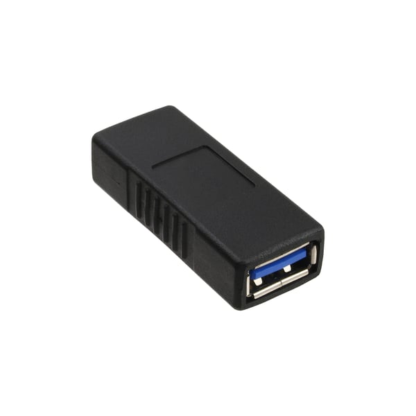 InLine 35300P kabel kønsskifter USB 3.0 A female USB3.0 A Sort