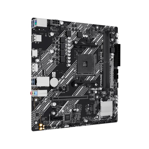 ASUS PRIME A520M-K ARGB AMD A520 Uttag AM4 micro ATX