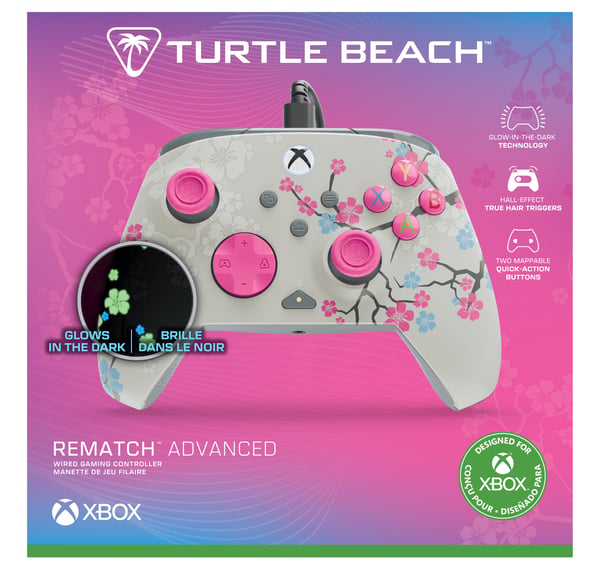Turtle Beach Rematch Advanced Wired (2025) Flerfarvet USB Gamepad Analog PC, Xbox One, Xbox One S, Xbox One X, Xbox Series S, Xbox Series X