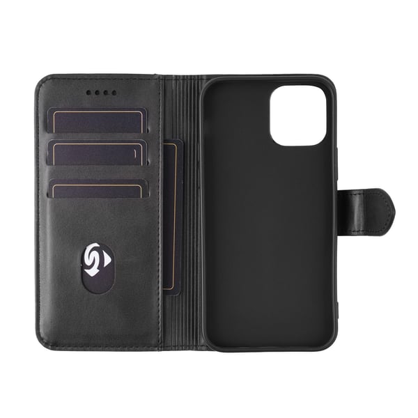 eSTUFF ES67110011-BULK mobiltelefon etui 17,5 cm (6.9") Tegnebogsetui Sort