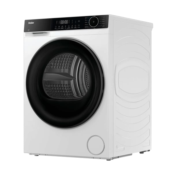 Haier HD120-E357U1-IT tørretumbler Fritstående Front-læsning 12 kg Hvid