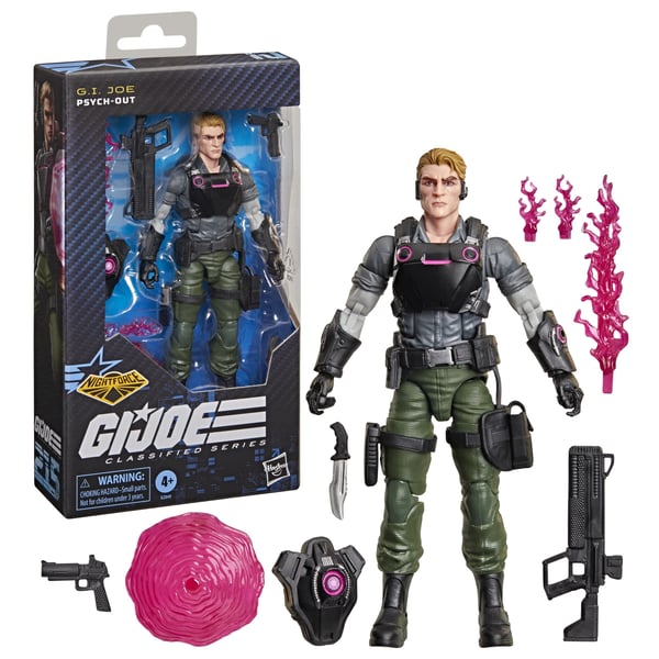Hasbro G.I. Joe Classified Series #215 Night Force Psych-Out