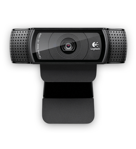 Logitech HD Pro C920 webcam 1920 x 1080 pixel USB 2.0 Sort