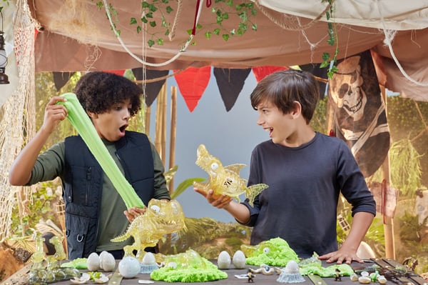 PROMO SMASHERS 07488 Dino Island Skull Giant med överraskningar Mix Pris för 1 styck