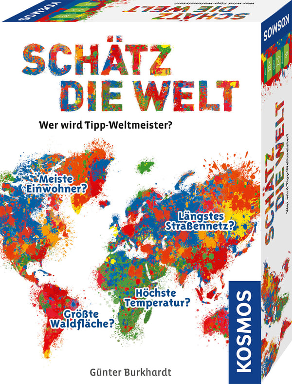 Kosmos Schätz die Welt 45 min. Brætspil Oplysende Kosmos Schätz die Welt 45 min. Brætspil Oplysende
