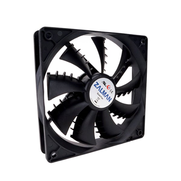Zalman ZM-F1 PLUS(SF) Computerkølesystem Computerkabinet Ventilator 8 cm Sort