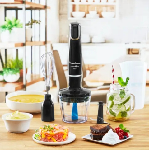 Moulinex DD944810 blender 0,8 L Nedsænkning blender 1000 W Sort