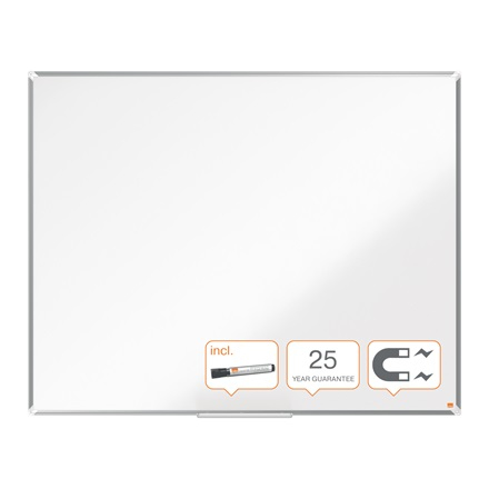 Nobo Premium Plus Emalj Whiteboard EU Ecolabel 1500x1200 mm