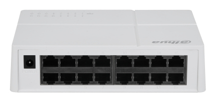 Dahua Technology SF1016L nätverksswitchar Ohanterad L2 Fast Ethernet (10/100) Bords-/väggmontering Grå