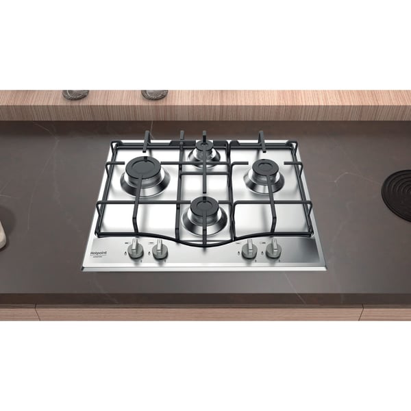 Hotpoint PCN 642 IX/HAR Rostfritt stål Inbyggd 60 cm Gas 4 zone(s)