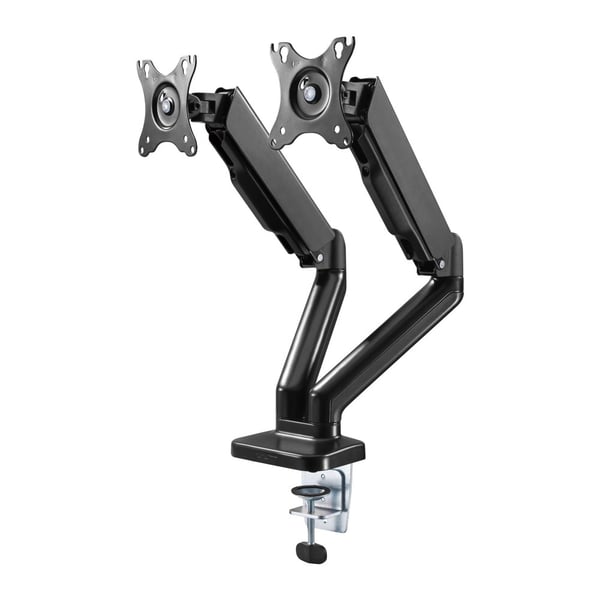 Techly ICA-LCD 462B skærmbeslag og -stativer 81,3 cm (32") Skrivebord Sort