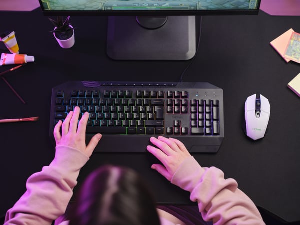 Trust GXT 110 FELOX hiiri Pelaaminen Oikeakätinen Langaton RF Optinen 4800 DPI