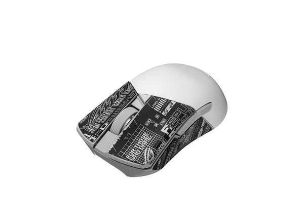 ASUS ROG Gladius III Wireless Aimpoint White hiiri Pelaaminen Oikeakätinen RF Wireless + Bluetooth + USB Type-A Optinen 36000 DPI