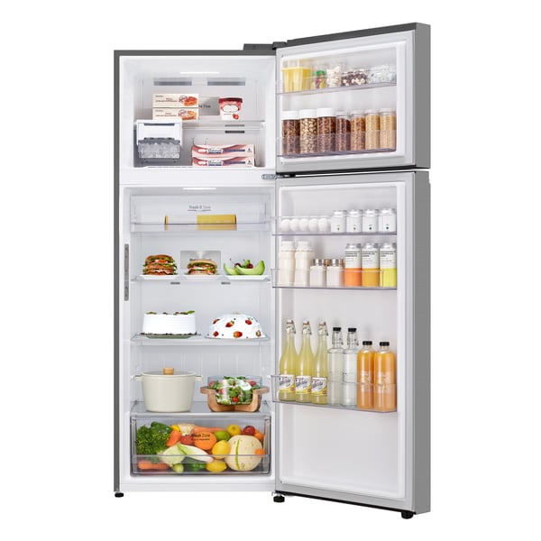LG GTBV44PYBKD Fritstående 461 L Sølv