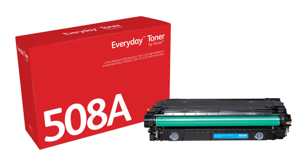 Everyday™ Syaani Toner by Xerox compatible with HP 508A (CF361A), Standard capacity