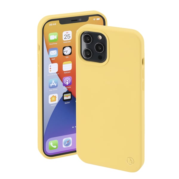 Hama MagCase Finest Feel PRO mobiltelefonfodral 17 cm (6.7") Mobilskal Gul