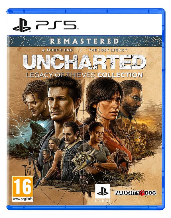 Sony Interactive Entertainment UNCHARTED: Legacy of Thieves Collection Samling Flerspråkig PlayStation 5