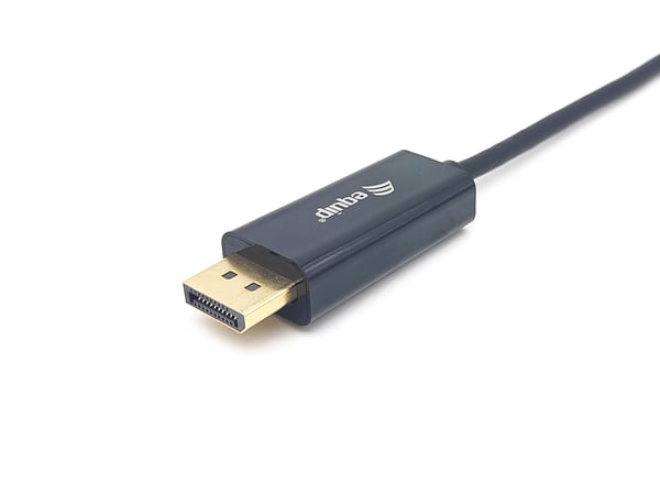 Equip 133427 videokaapeli-adapteri 2 m USB Type-C DisplayPort Harmaa