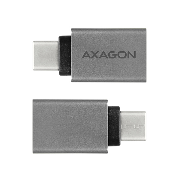 Axagon RUCM-AFA kabelomvandlare (hane/hona) USB type C USB type A Metallisk