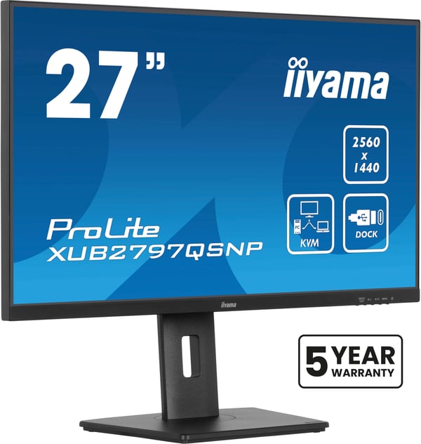 Iiyama ProLite XUB2797QSNP-B1 68.5 cm (27\") Iiyama ProLite XUB2797QSNP-B1 68.5 cm (27\")