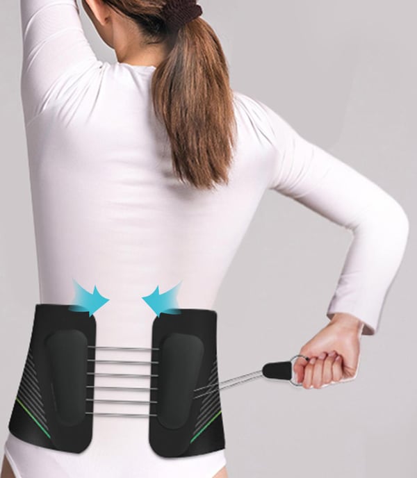HoMedics Back Waist Support massageapparat Bælte Sort