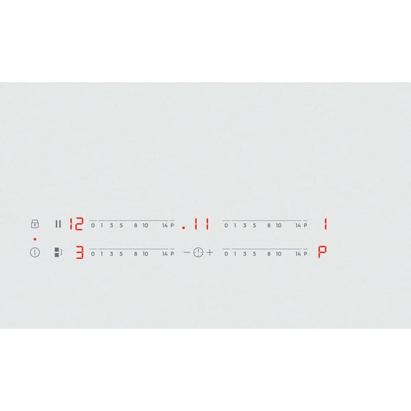 Electrolux EIL83443BW Hvid Indbygget 80 cm Zone induktionskogeplade 4 zone(s)