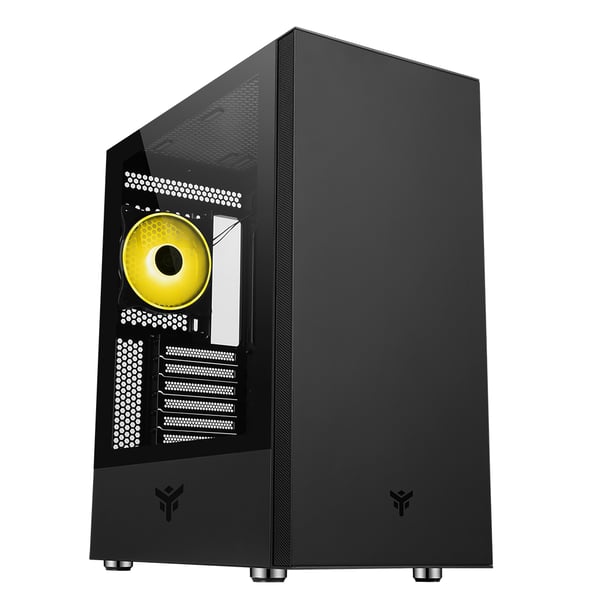 itek VERTIBRA S210 Midi Tower Sort