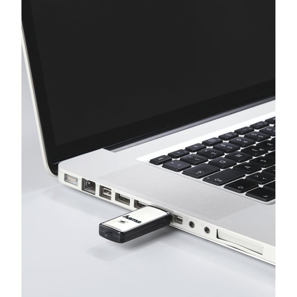 Hama Fancy USB-sticka 128 GB USB Type-A 2.0 Svart, Silver