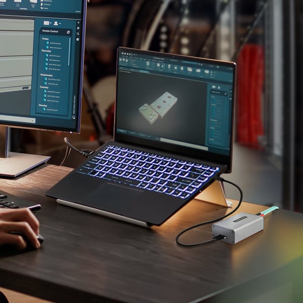 StarTech.com 2-Port USB 3.0-förlängare över OM3 Multimode Fiber, LC/LC, 2x 5Gbps USB-A Hub, 350m (1150ft)