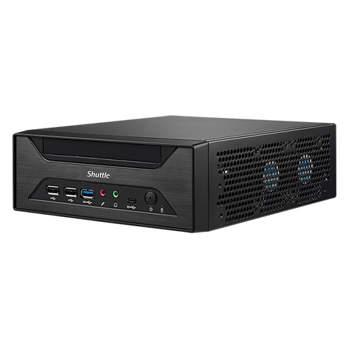 Shuttle XH610 datorhölje & moderkort 3,5L storlek PC Svart Intel H610 LGA 1700