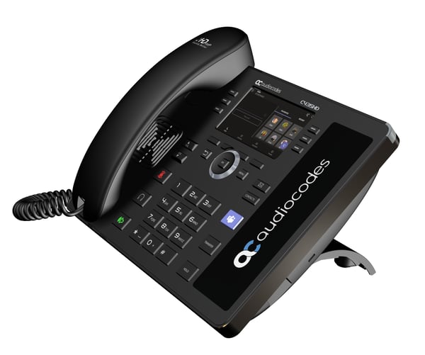 AudioCodes C435HD IP-telefon Sort LCD