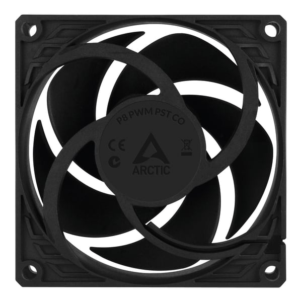 ARCTIC P8 PWM PST CO Datorväska Fan 8 cm Svart