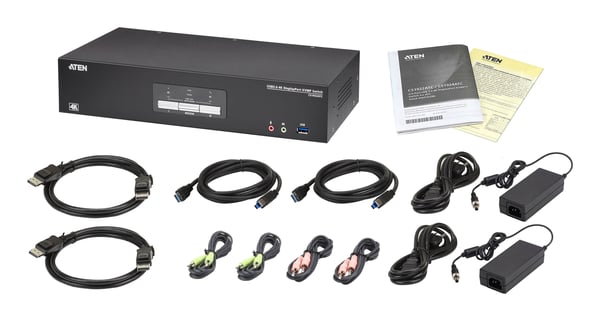 ATEN CS1922ATC KVM-switchar Svart