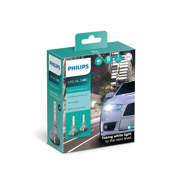 Philips Ultinon Pro5000 HL 11258U50CWX2 Strålkastarlampa för bil