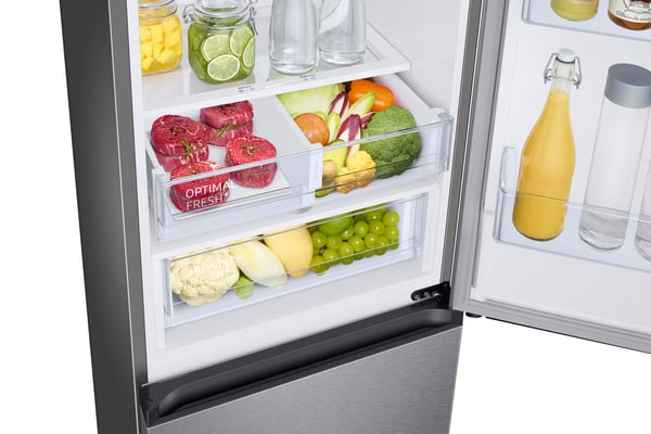 Samsung RB34C675DSA Fritstående Rustfrit stål