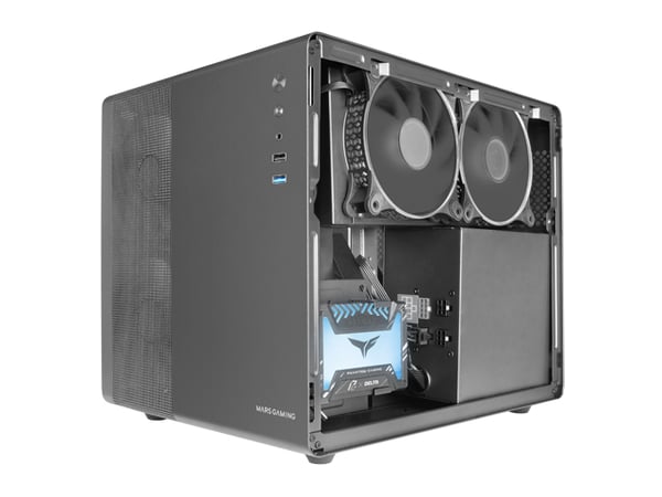 Mars Gaming MC-MPRO Mini Tower Musta