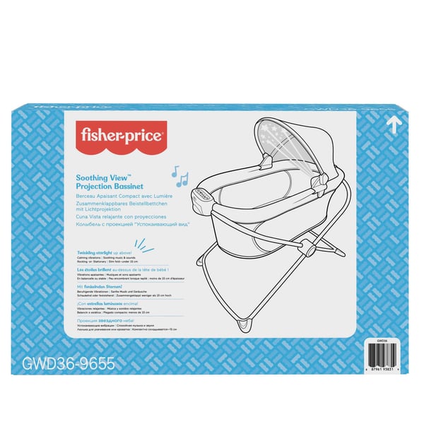 Fisher-Price Soothing View Projection Bassinet