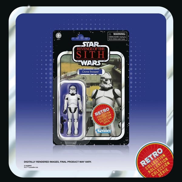 Star Wars Retro Collection Episode II & Episode III Multipack
