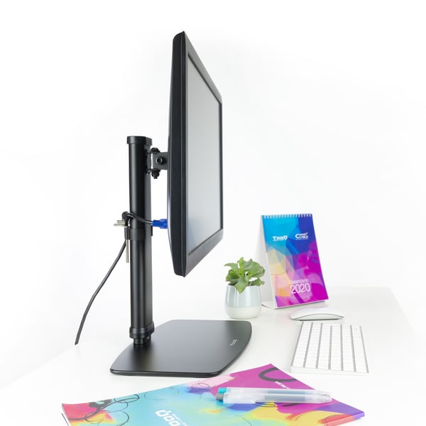TooQ DB1127TN-B skærmbeslag og -stativer 68,6 cm (27") Skrivebord Sort