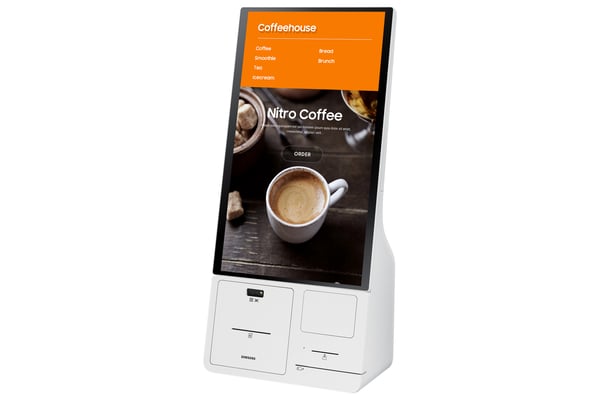 Samsung LH24KMATBGC Kioskdesign 60,5 cm (23.8") Wi-Fi 250 cd/m² Full HD Vit Pekskärm 16/7