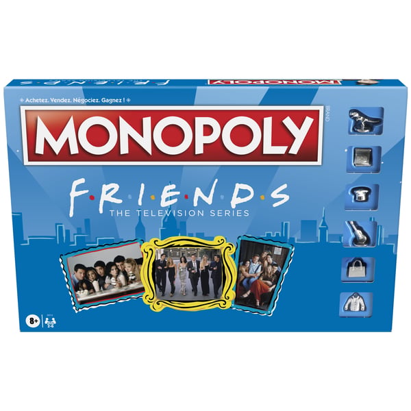 Monopoly E8714UE2 lautapeli Monopoly Friends Strategia