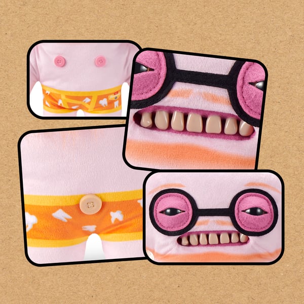 Hug-A-Lumps Fuggler Fugg Stars 22 cm Licenseret Sortiment