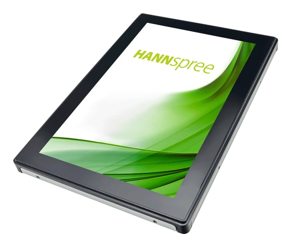 Hannspree Open Frame HO 105 HTB Platt skärm för digital skyltning 25,6 cm (10.1") LCD 350 cd/m² HD Svart Pekskärm